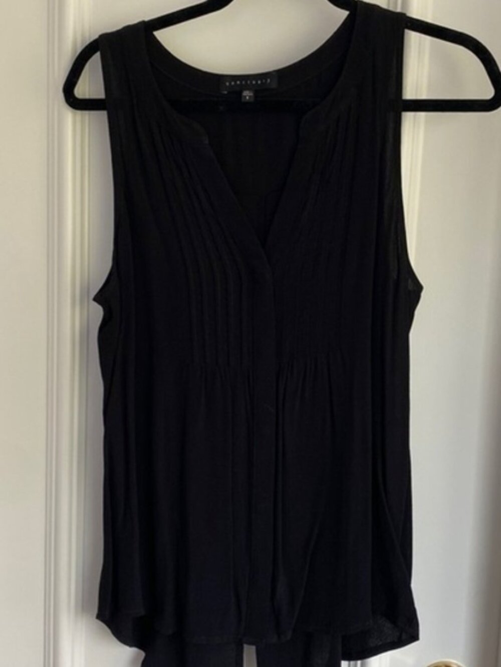 Sleeveless A- Line Top, Small